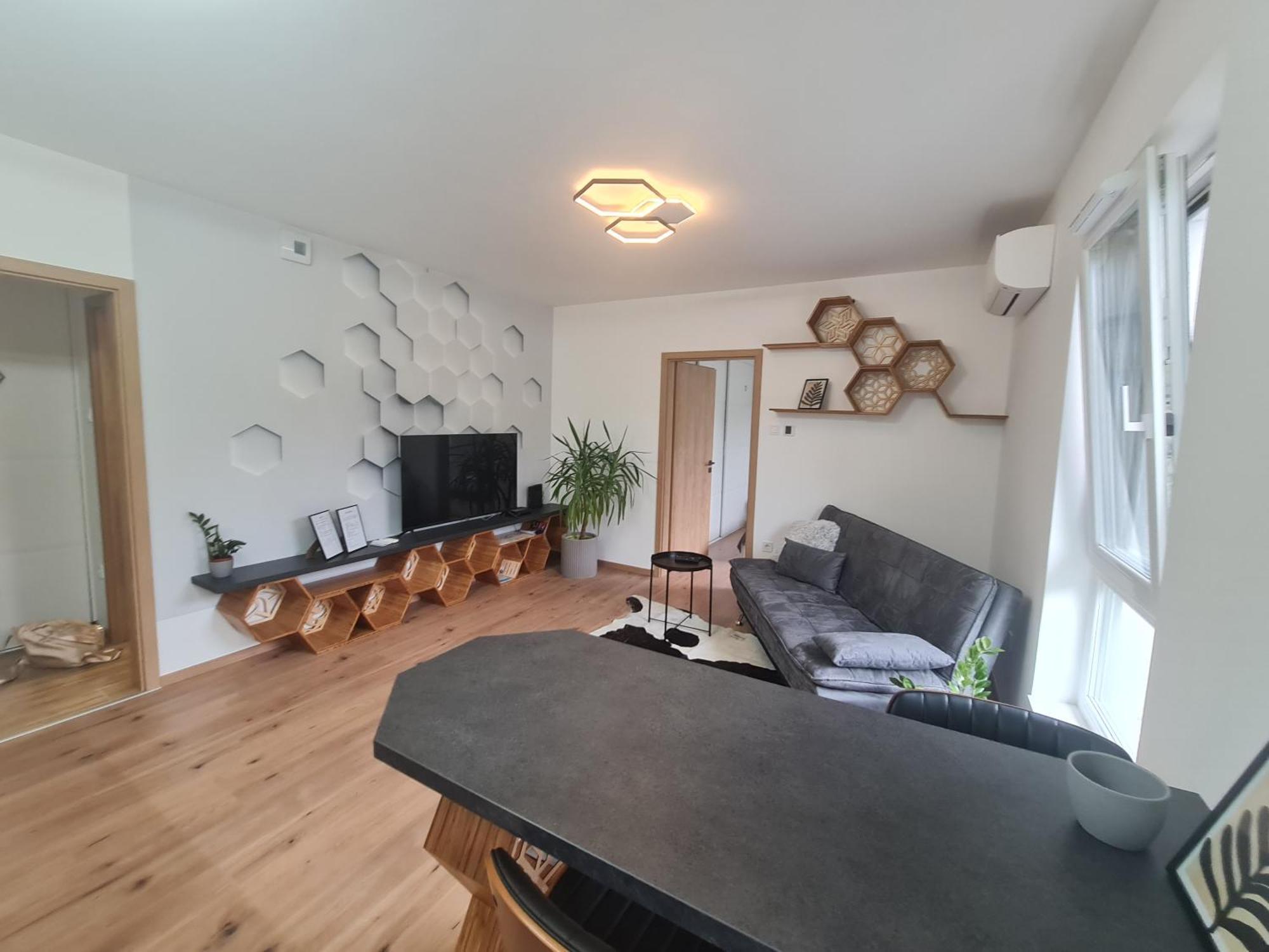 Hexagon Apartman Szeged Bagian luar foto